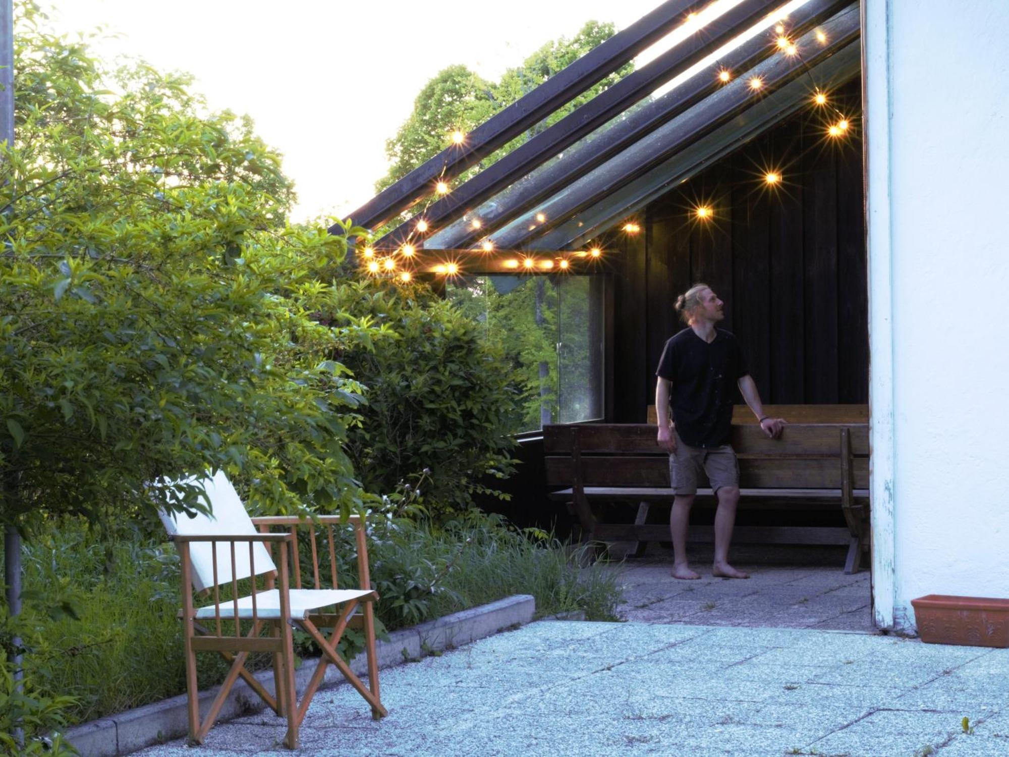Ferienhaus Flying Roots Wackersberg Buitenkant foto